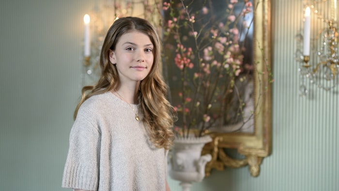 Estelle steht in der Thronfolge hinter ihrer Mama Kronprinzessin Victoria.
