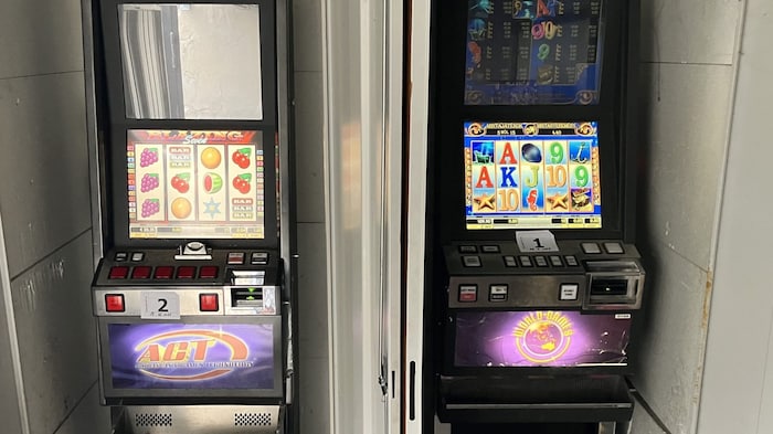 Bei der Kontrolle waren die Automaten sogar in Betrieb