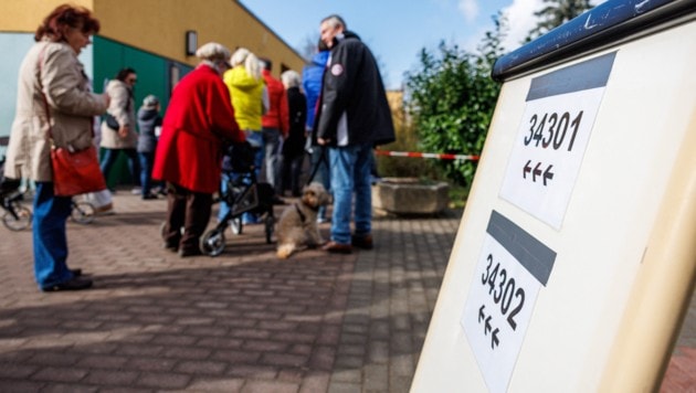 Wahllokal in Deutschland (Symbolbild) (Bild: AFP)