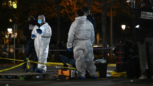 Investigators are now saying that seven people have been injured following the knife attack in Mulhouse, France. One man was killed in the attack. (Bild: Photo by SEBASTIEN BOZON)