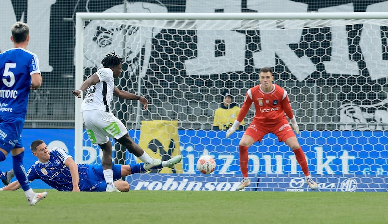 Sturm Graz hatte das Spiel lange Zeit unter Kontrolle.  (Bild: GEPA)