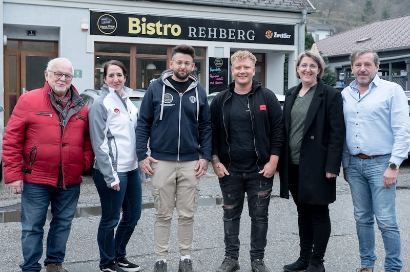 Bistro Rehberg mit Raphael Hutterer und Johannes Graf (Bild: Molnar Attila)