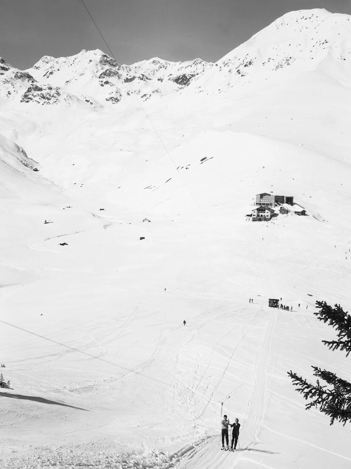 Hier steht der Fotograf am Alpkopf und blickt zum Kölner Haus.