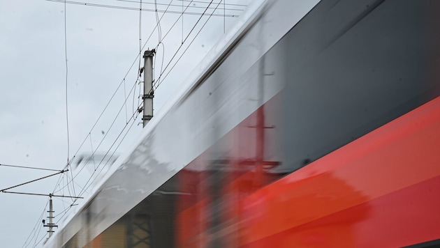 The large-scale operation at the train station in Schwanenstadt almost ended in bloodshed (Bild: Wenzel Markus)