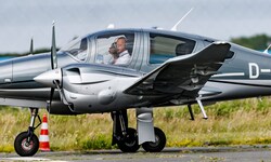 Pilot mit Bodenhaftung: Merz‘ liebstes Hobby ist die Fliegerei.