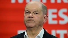 Die SPD verbucht unter Olaf Scholz ihr historisch schwächstes Ergebnis. (Bild: AFP)