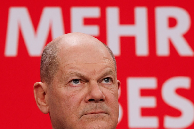 Crushing defeat for Olaf Scholz (Bild: EPA)