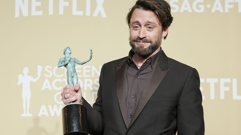 ... and Kieran Culkin as Best Supporting Actor. (Bild: ALLISON DINNER)