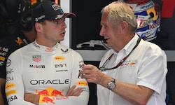 Red-Bull-Motorsportberater Helmut Marko (rechts) hat eine klare Meinung zu den Gerüchten rund um ...