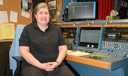 Natalie Gunzle bleibt auch in hektischen Situationen ruhig und sorgt für eine reibungslose ...
