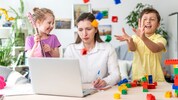 Job und Familie als Doppelbelastung.