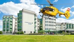 Mit dem Christophorus-Hubschrauber wurde Annemarie W. von Horn zur lebensrettenden Operation nach Ottakring geflogen. (Bild: Krone KREATIV/LGA)