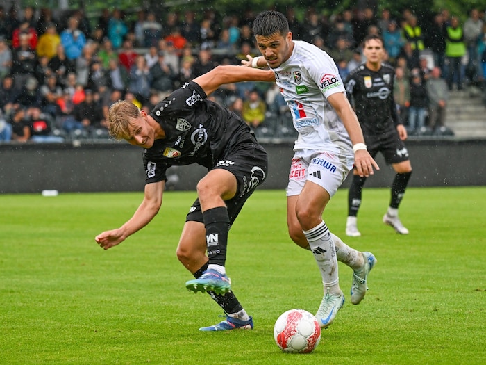 Bislang kam Filip Milojevic (l.) in Altach kaum zum Zug.