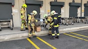 Auch drei Feuerwehren rückten aus.