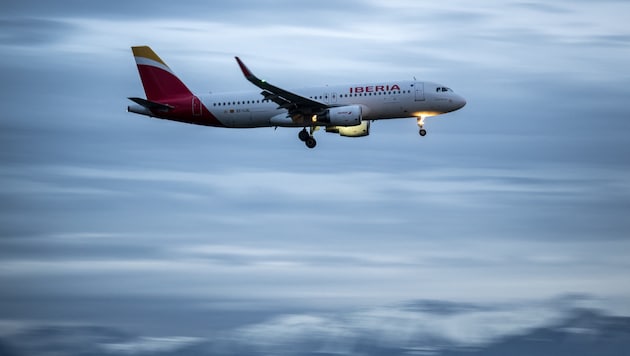 Die spanische Iberia ist mit einem nicht alltäglichen Vorfall konfrontiert: eine Tarantel im Cockpit! (Bild: AFP/Fabrice COFFRINI)