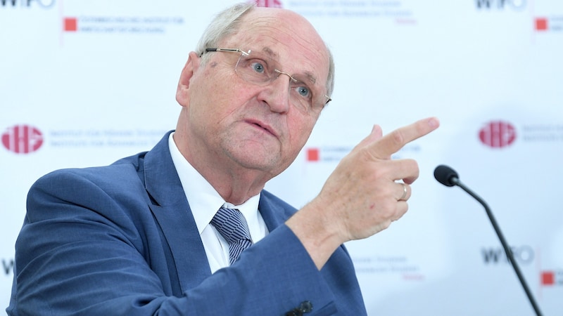 Already warned before the elections: Christoph Badelt, President of the Fiscal Council (Bild: APA/Roland Schlager)