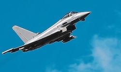 Der Eurofighter Typhoon des Bundesheeres wird nur tageweise in Linz-Hörsching stationiert. Eine ...