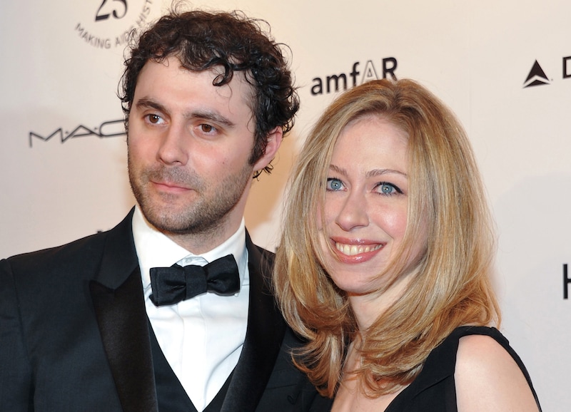 Chelsea Clinton and her husband Marc Mezvinsky (Bild: AP)