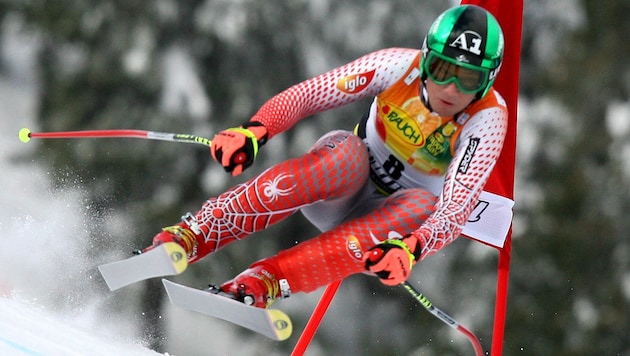 Fritz Strobl also paid tribute to Mikaela Shiffrin's performance. (Bild: GEPA)