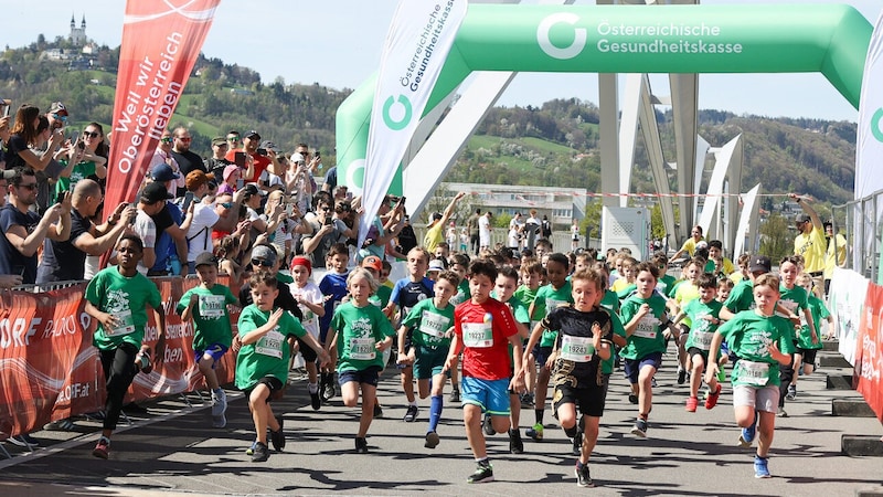 Der ÖGK Juniormarathon steigt am 12. April am Tag vorm Marathon.  (Bild: Klaus Mitterhauser)