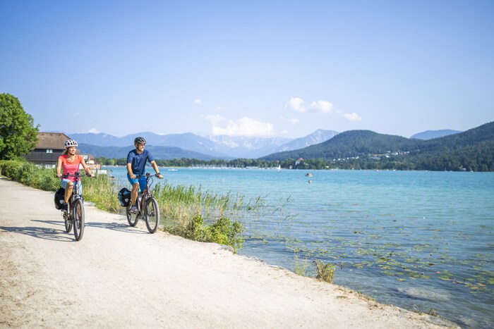 Die Kärntner Seenschleife ist einer der schönsten Radwege Österreichs