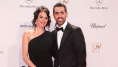 Rapper Bushido mit seiner Ehefrau Anna-Maria