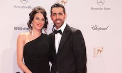 Rapper Bushido mit seiner Ehefrau Anna-Maria