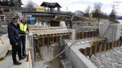 Die „Krone“ bekam einen Einblick in die Arbeiten an der Fischach vor Ort.