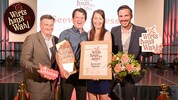 Große Freude beim Landessieger Matthias Spieß und Jennifer O´Connor, die im vergangenen Jahr den ...