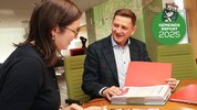 Leobens Bürgermeister Kurt Wallner im Gespräch mit der „Krone“.