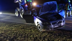 Das Auto war am Ende demoliert. (Bild: Matthias Lauber/laumat.at)