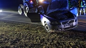 Das Auto war am Ende demoliert.
