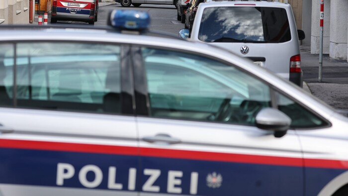 The police drove after her and were finally able to stop her (symbolic image).