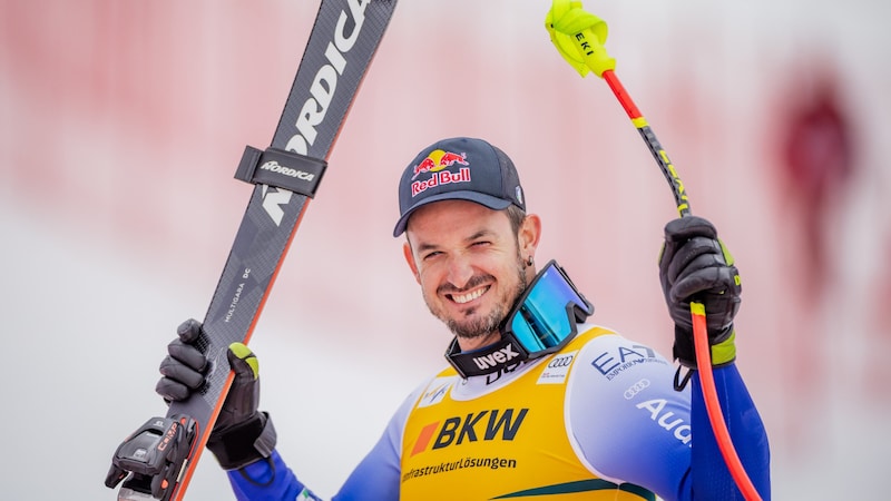 Im Super-G wurde Dominik Paris Dritter. (Bild: GEPA)