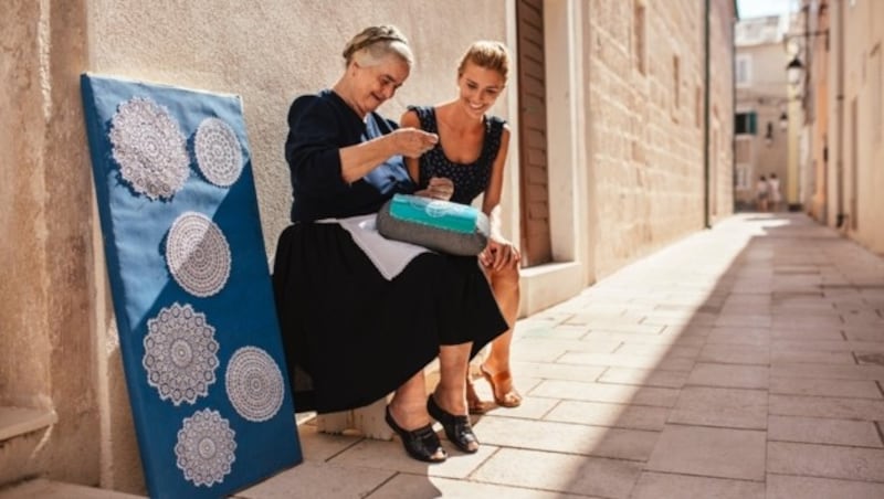 Die Pager Spitze - handgefertigte Tradition, kulturelles Erbe und ein einzigartiges Souvenir mit mediterranem Charme! (Bild: TB Region Zadar)