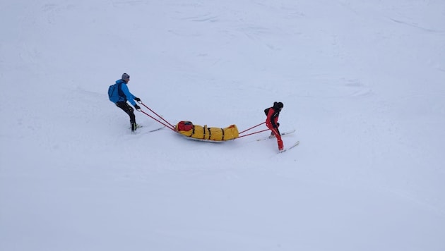 Symbolic image. (Bild: Alpiner Rettungsdienst Gesäuse)