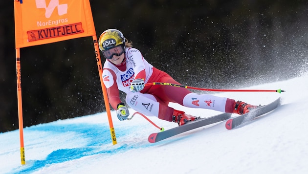 Christina Ager finished fifth. (Bild: GEPA)