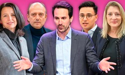 (Von links:) Selma Arapović, Stefan Gara, Yannick Shetty, Bettina Emmerling – wer wird Christoph ...