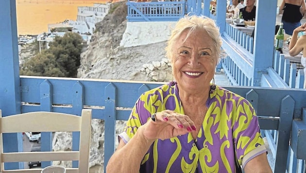 Born in Upper Austria, Christa Braziotis lost her heart to Santorini back in 1979. (Bild: zVg)