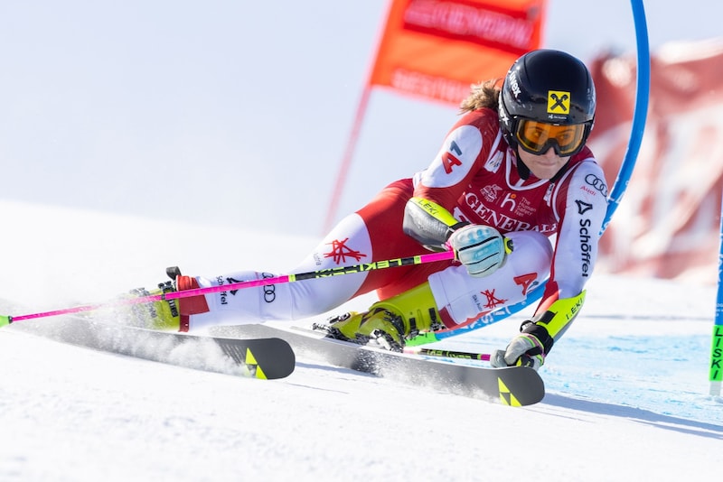 Nach ihrem Weltcup-Debüt wartet für Elena Riederer die Junioren-WM. (Bild: GEPA)