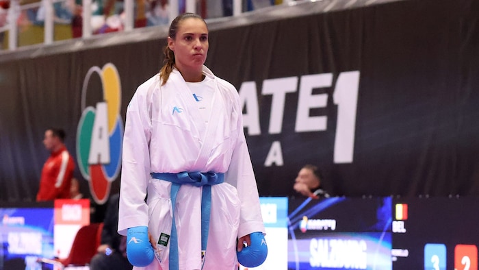 U18- und U16-Bundestrainerin Alisa Buchinger – hier bei ihrem Comeback beim Heimturnier in ...