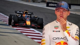 Max Verstappen hat die ersten Runden im neuen RB21 hinter sich. (Bild: GEPA)