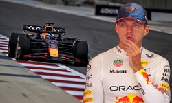 Max Verstappen hat die ersten Runden im neuen RB21 hinter sich.