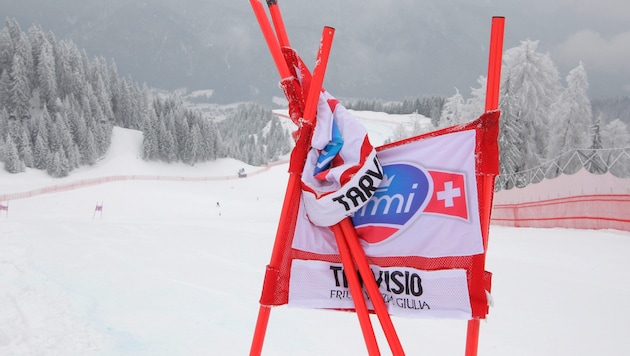 The weather is not kind to the organizers at the start of the World Championships. (Bild: GEPA)