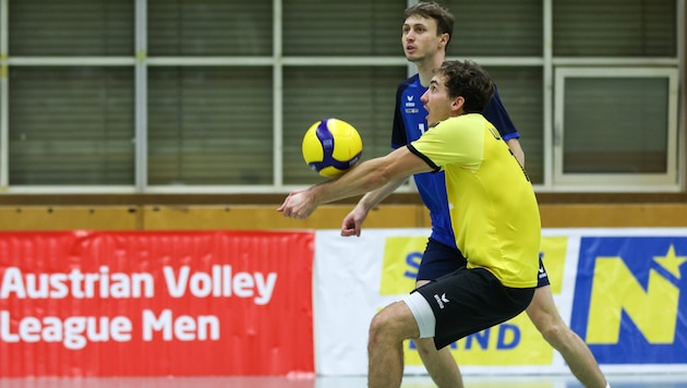 Sokol captain Florian Weikert in action. (Bild: GEPA)