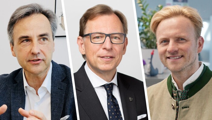 Neu: Siegfried Nagl, Christian Buchmann, Willi Gabalier