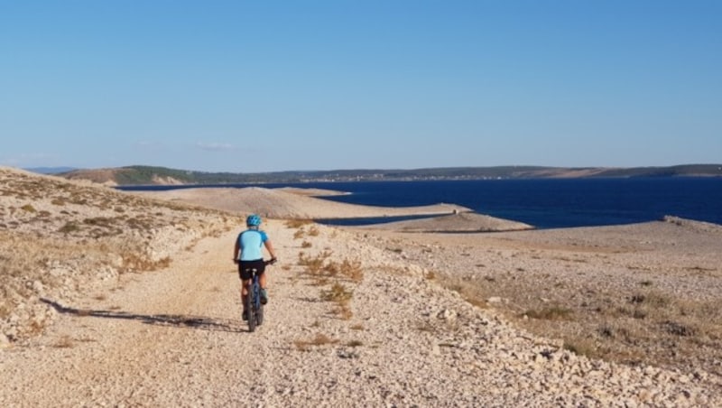 Entdecken Sie die Landschaft der Insel mit dem Fahrrad. (Bild: TB Region Zadar)