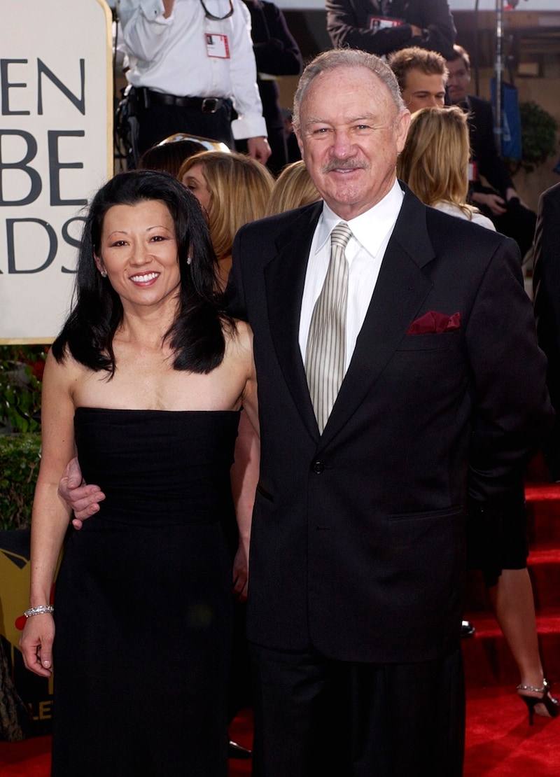 Gene Hackman und seine Ehefrau Betsy Arakawa im Jahr 2003 (Bild: AP Photo/Mark J. Terrill, File)