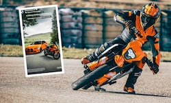 Kann kaum ein Zufall sein: BMW Motorrad zeigte seit Mittwoch auf dem eigenen Instagram-Account, ...