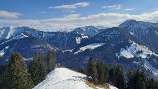 Ein wunderbarer Ausblick bietet sich Wanderern oberhalb der Hinterbergalpe. (Bild: Bergauer Rubina)